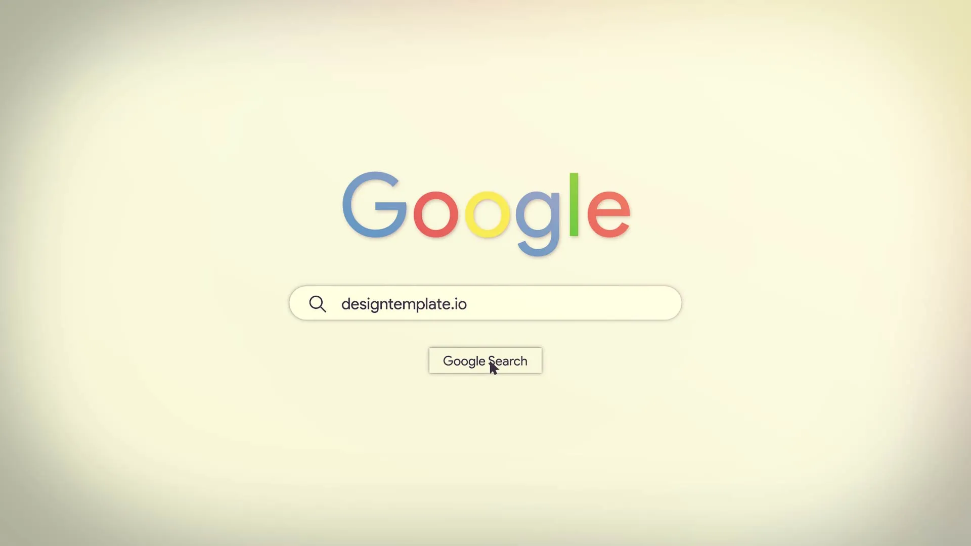 Google Search Logo Animation